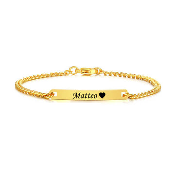Armband mit Gravur schmal