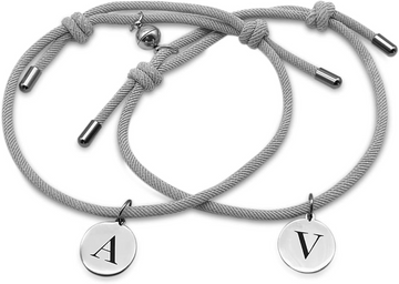 Partnerarmband magnetisch mit Initialen